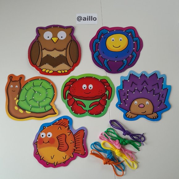 GALT First Lacing Pictures Toy - Picture 3 of 11